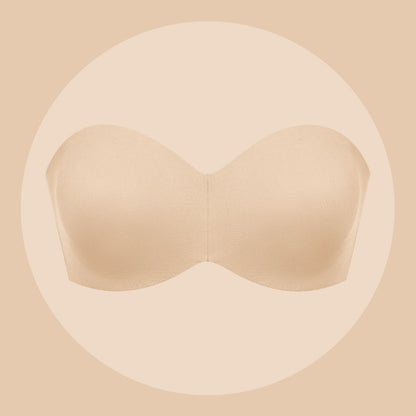 Shecurve Full Support Non-Slip Convertible Bandeau Bra