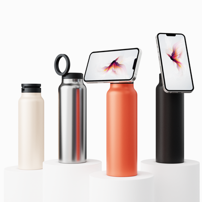 Hydrohold Water Bottle + Free Magnetic Sticker Ring