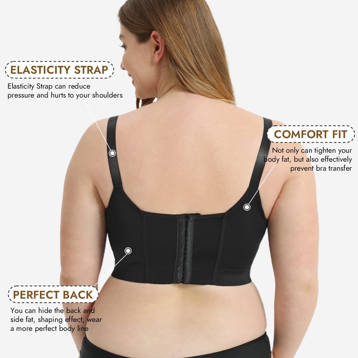 Push-Up Back Smoothing Bra