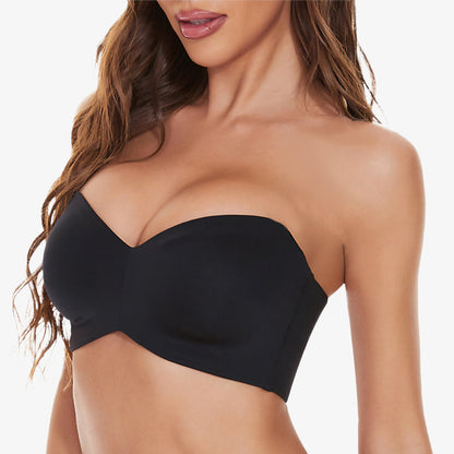 Shecurve Full Support Non-Slip Convertible Bandeau Bra