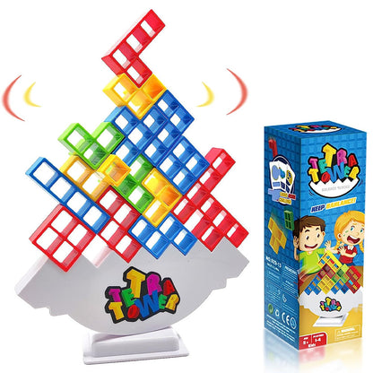 TetraTower Stacking Game