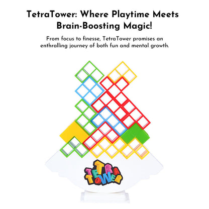 TetraTower Stacking Game