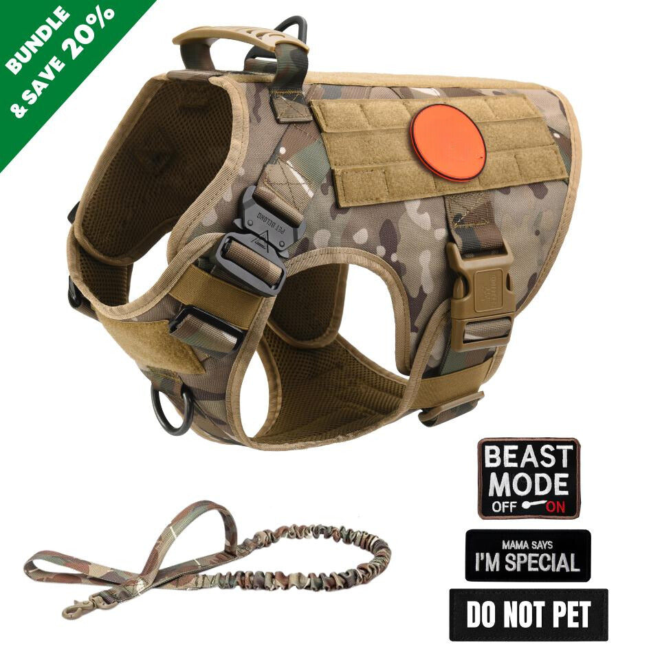 Tactical No Pull Dog Harness v2