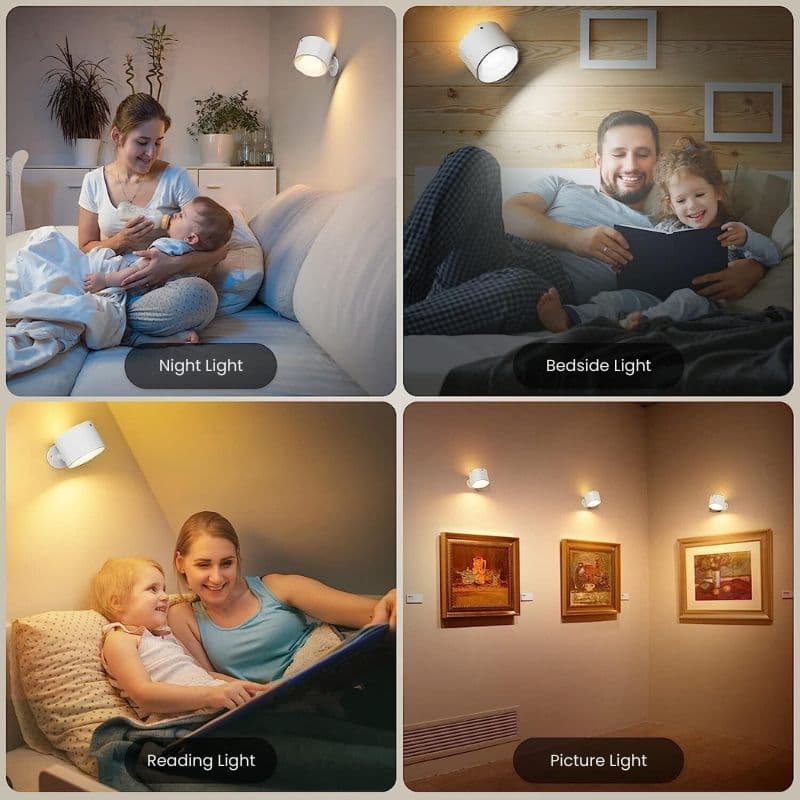 LED Rechargeable Wall Light/Sconce