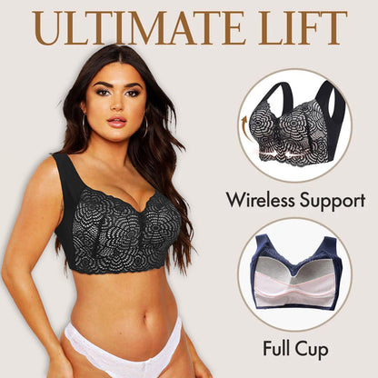 SeniorBra Ultimate Lift & Support Lace Plus-Size Bra