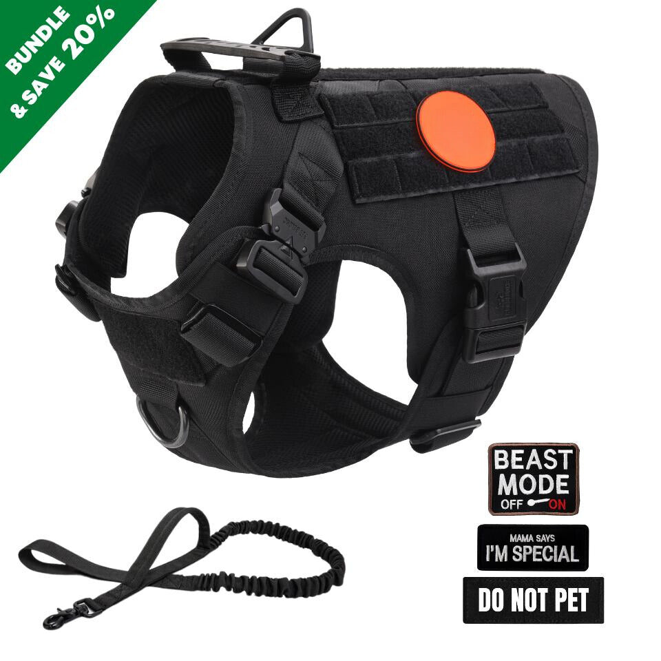 Tactical No Pull Dog Harness v2