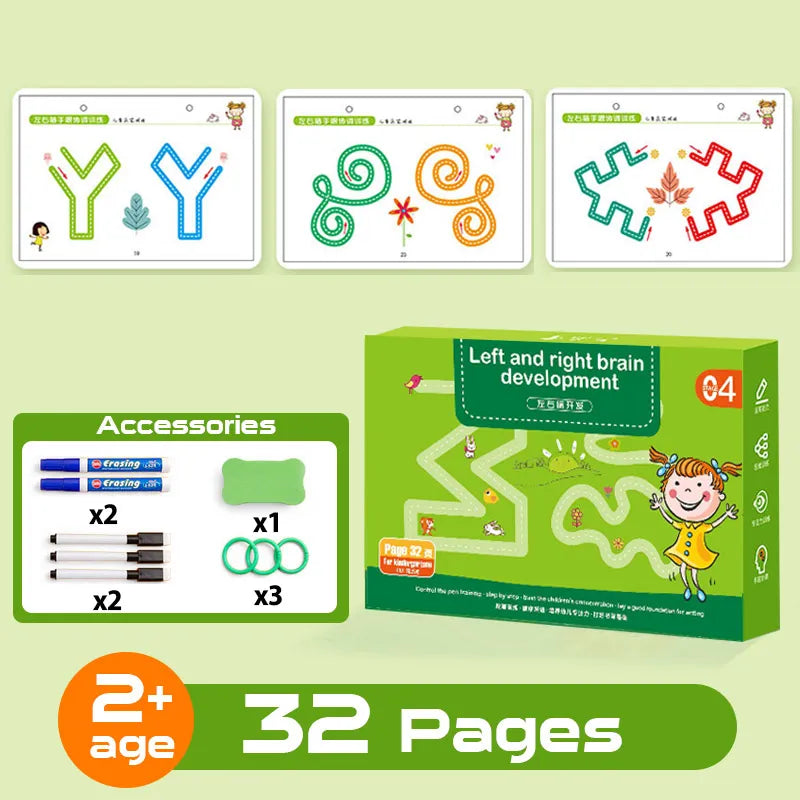 ScribbleSmart Workbook: Fast-Track Young Minds