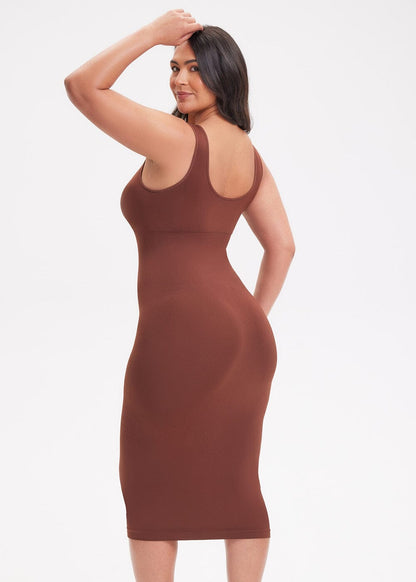 Halter Top Maxi Shapewear Dress