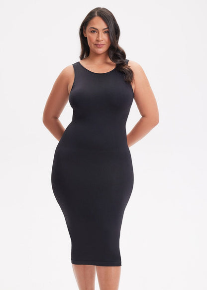 Halter Top Maxi Shapewear Dress