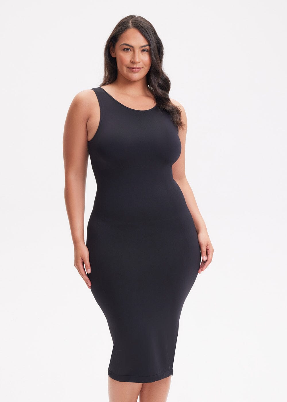 Halter Top Maxi Shapewear Dress