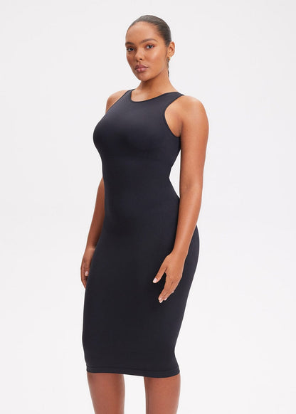 Halter Top Maxi Shapewear Dress