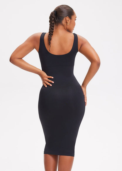 Halter Top Maxi Shapewear Dress