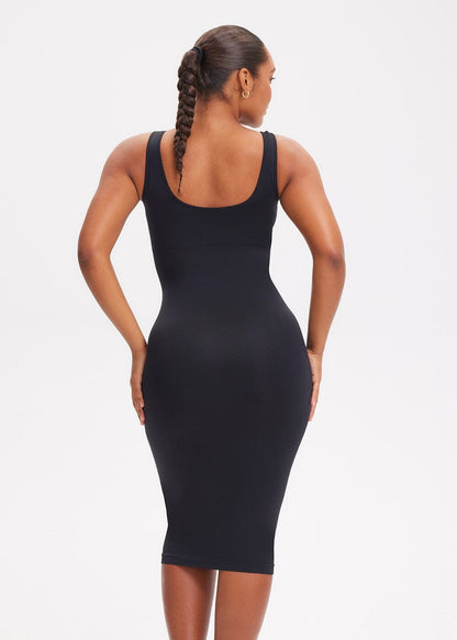 Halter Top Maxi Shapewear Dress