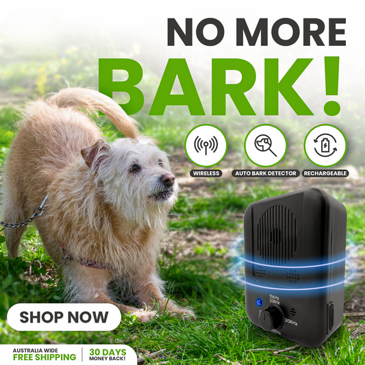 NoMoreBark - Pain Free Anti-Barking Device + (Free Dog Training Ebook Included)
