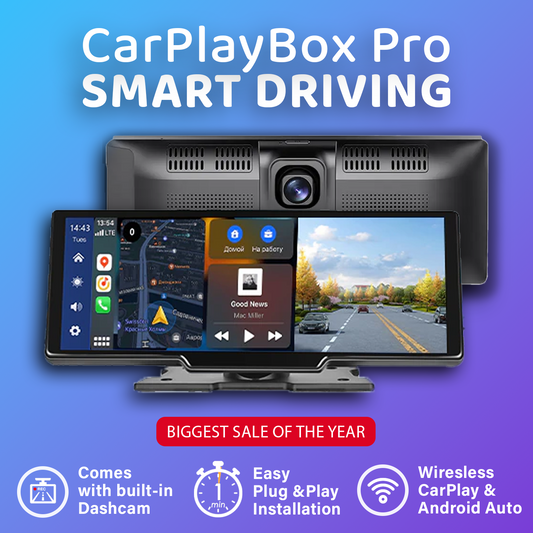 CarPlayBox Pro - Safety & Entertainment Together!