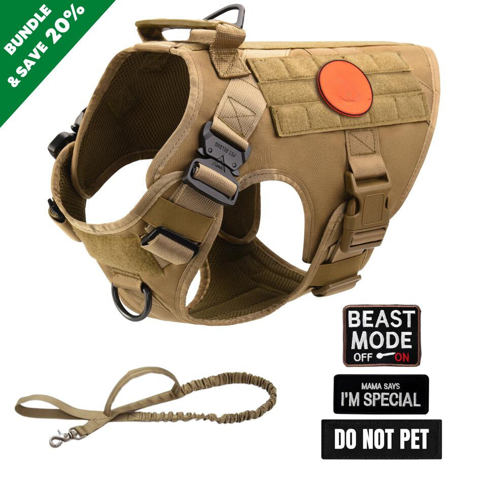 Tactical No Pull Dog Harness v2