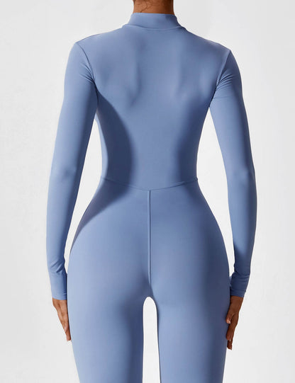 Yeoreo Long / Short Sleeve Zipper Jumpsuit
